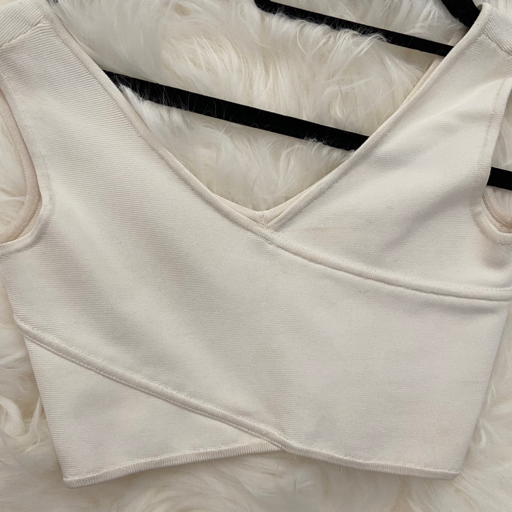 BCBG bandage crop top